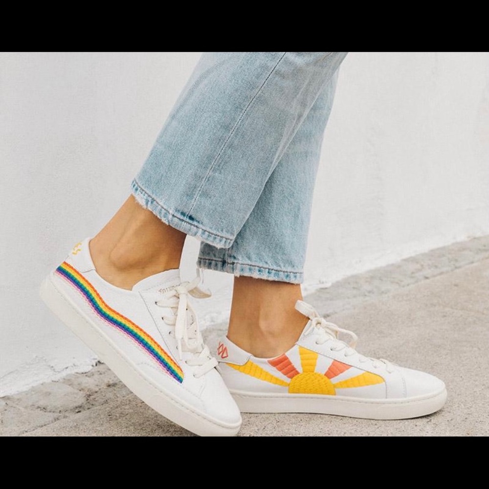 Soludos Rainbow Wave Sneaker
